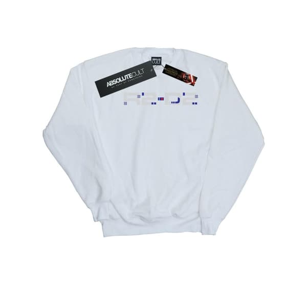 Star Wars Boys The Rise Of Skywalker R2-D2 Text Logo Sweatshirt