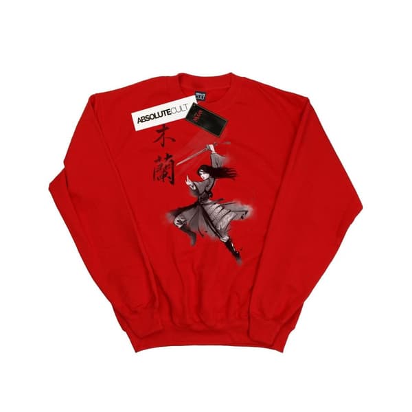 Disney Mens Mulan Movie Sword Jump Sweatshirt