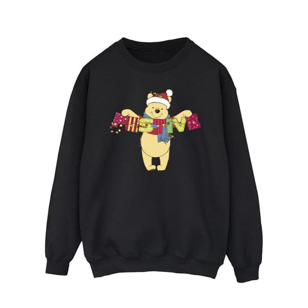 Disney Mens Winnie The Pooh Festive Sweatshirt