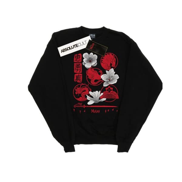 Disney Mulan Movie Icons - Sweatshirt för kvinnor/damer