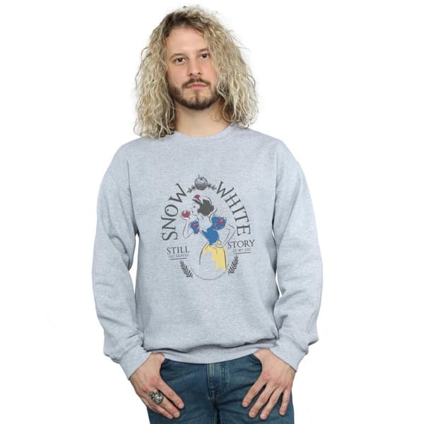 Disney Princess Mens Snow White Fairest Story Sweatshirt