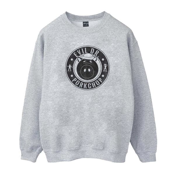 Disney Girls Toy Story Evil Dr Pork Chop Logo Sweatshirt