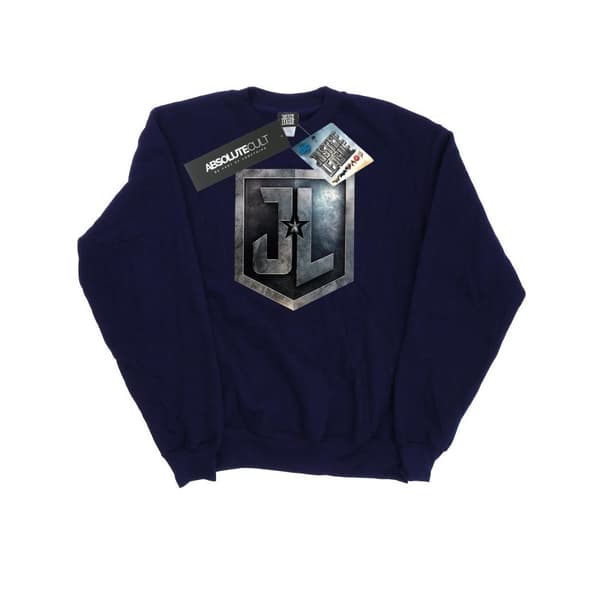 DC Comics Sweatshirt med sköld från Justice League-filmen - dam/dam
