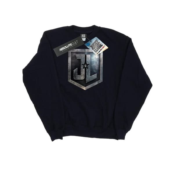 DC Comics Sweatshirt med sköld från Justice League-filmen - dam/dam