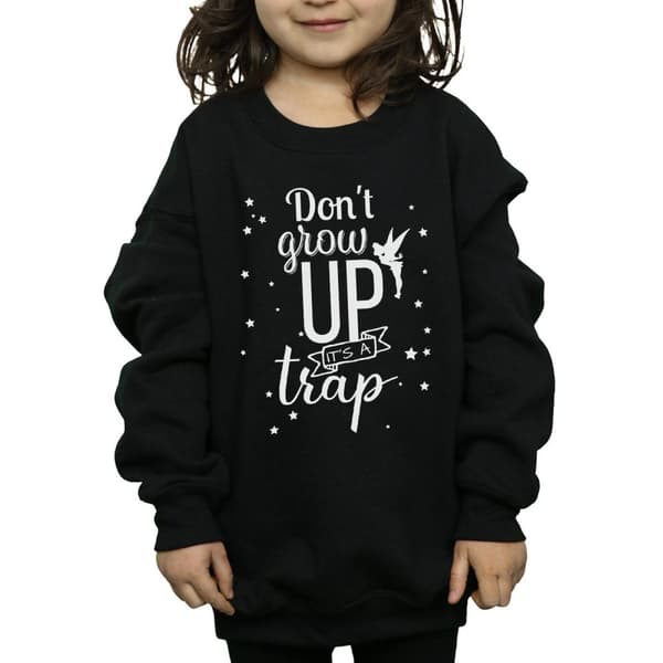 Disney Girls Tinker Bell Don´t Grow Up Sweatshirt