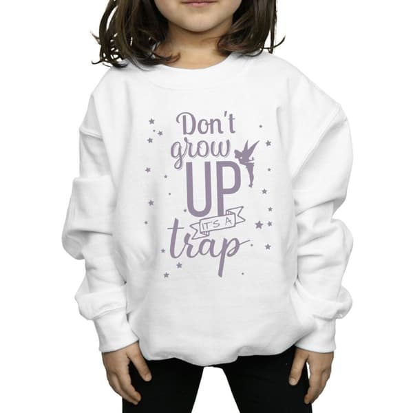 Disney Girls Tinker Bell Don´t Grow Up Sweatshirt