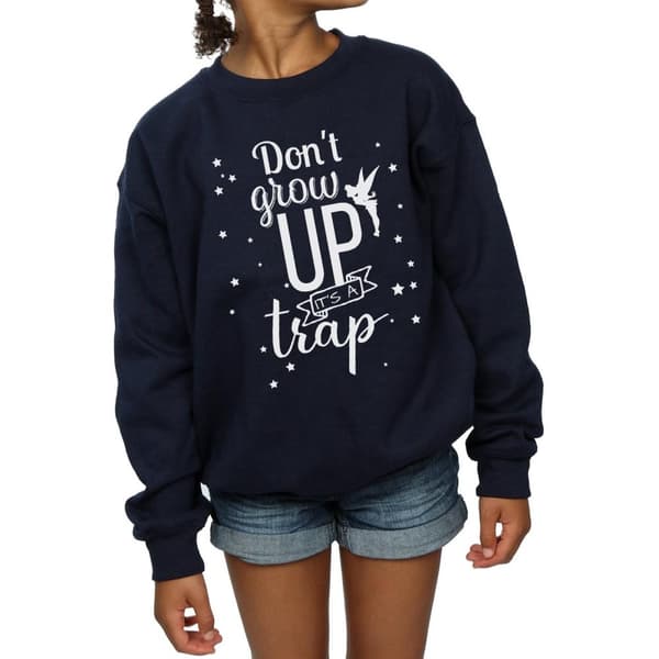 Disney Girls Tinker Bell Don´t Grow Up Sweatshirt