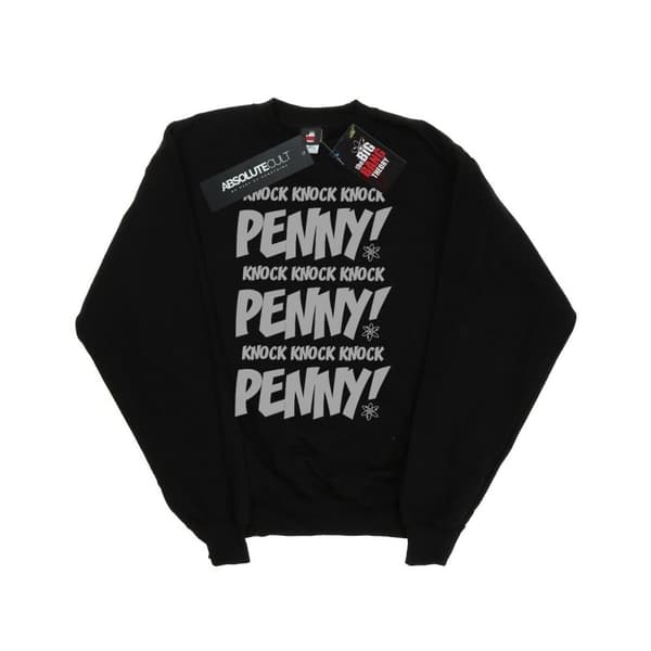 The Big Bang Theory Girls Sheldon Knock Knock Penny Sweatshirt