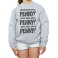 Miniatyrbilde 3 av 5: The Big Bang Theory Girls Sheldon Knock Knock Penny Sweatshirt
