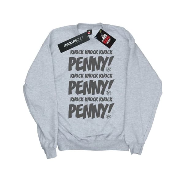 The Big Bang Theory Girls Sheldon Knock Knock Penny Sweatshirt