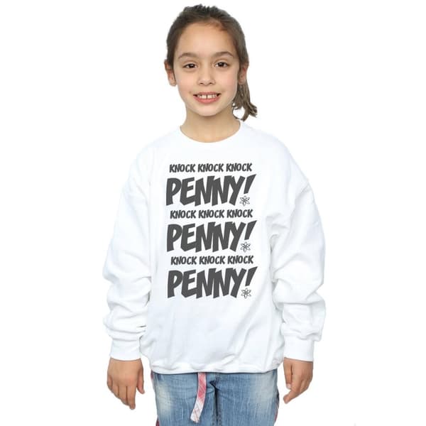The Big Bang Theory Girls Sheldon Knock Knock Penny Sweatshirt