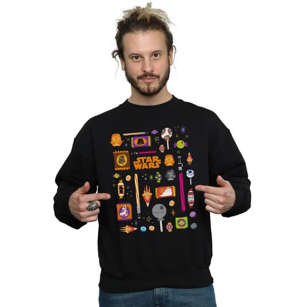 Star Wars Sweatshirt med Halloween-godis för herrar