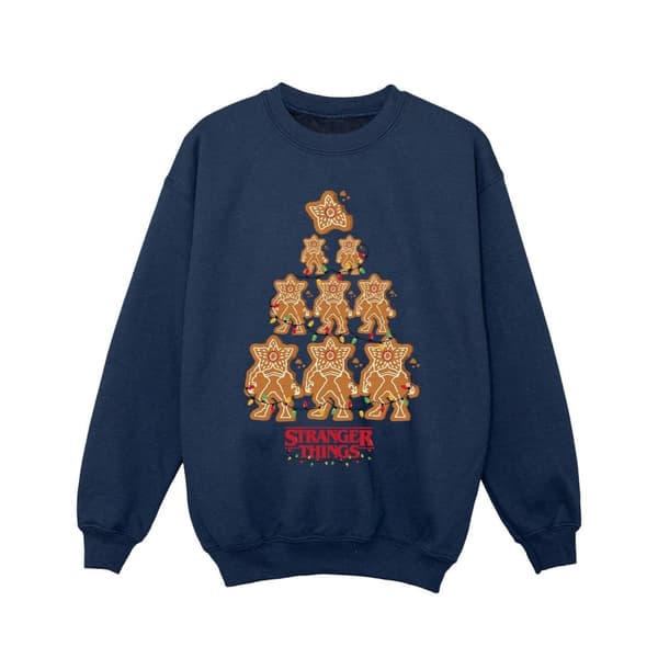 Netflix Stranger Things Gingerbread-tröja för flickor