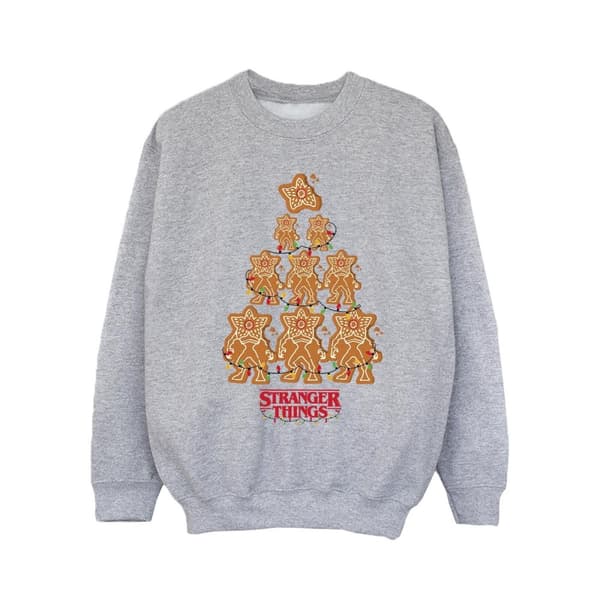 Netflix Stranger Things Gingerbread-tröja för flickor