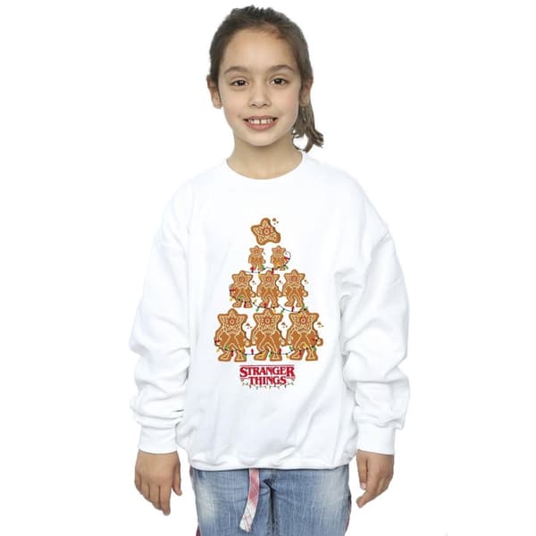 Netflix Stranger Things Gingerbread-tröja för flickor