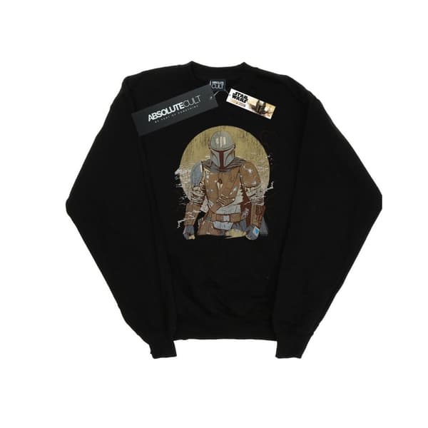 Star Wars Pojkar The Mandalorian Distressed Warrior Sweatshirt