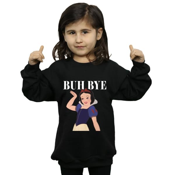 Disney Girls Princess Snow White Buh Bye Sweatshirt