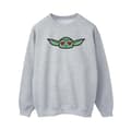 Miniatyrbild 1 av 3: Star Wars Dam/Tjej The Mandalorian Grogu Hjärta Ögon Sweatshirt