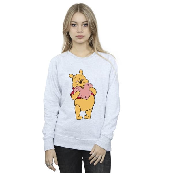 Disney Dam/Tjej Winnie The Pooh Hjärtögon Sweatshirt