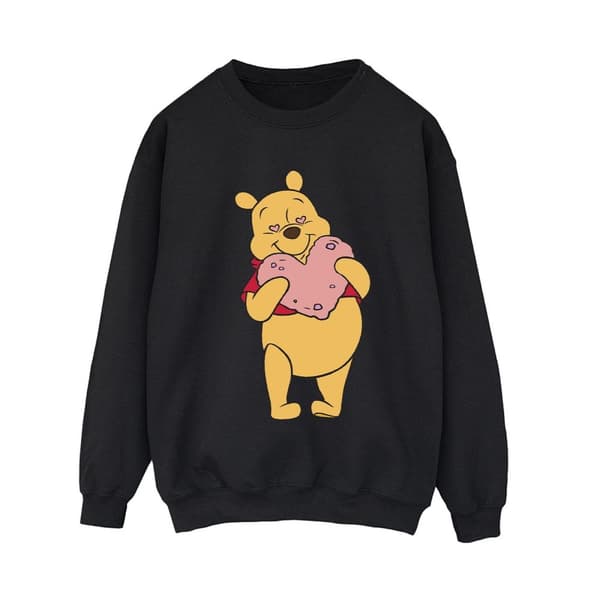 Disney Dam/Tjej Winnie The Pooh Hjärtögon Sweatshirt