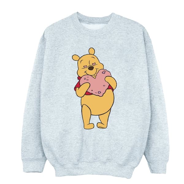 Disney Dam/Tjej Winnie The Pooh Hjärtögon Sweatshirt
