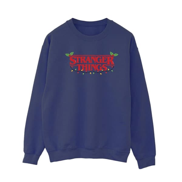 Netflix Sweatshirt med julbelysning från Stranger Things - dam/dam