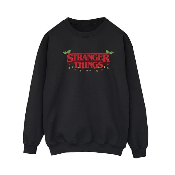 Netflix Sweatshirt med julbelysning från Stranger Things - dam/dam