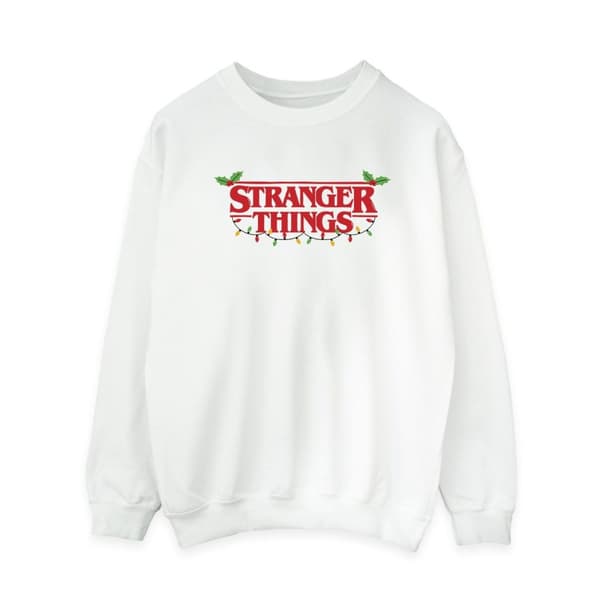Netflix Sweatshirt med julbelysning från Stranger Things - dam/dam