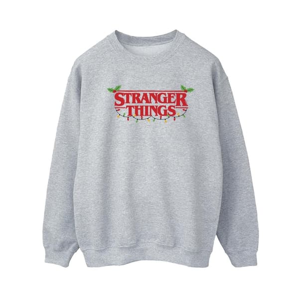 Netflix Sweatshirt med julbelysning från Stranger Things - dam/dam