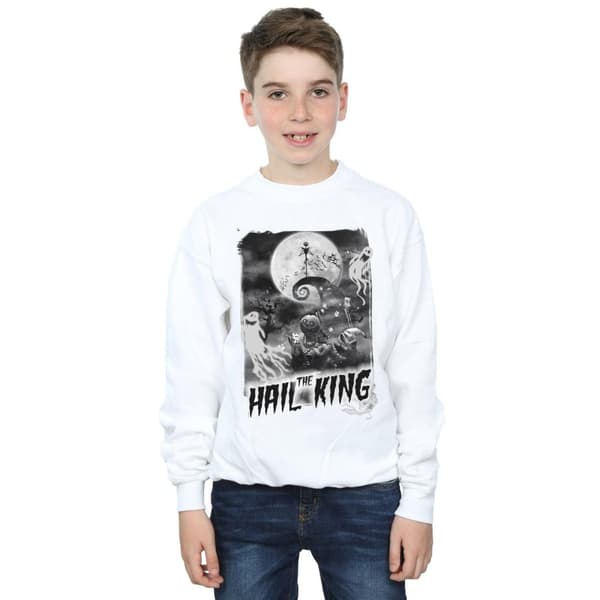 Disney Pojkar Nightmare Before Christmas - Hail The King - Sweatshirt