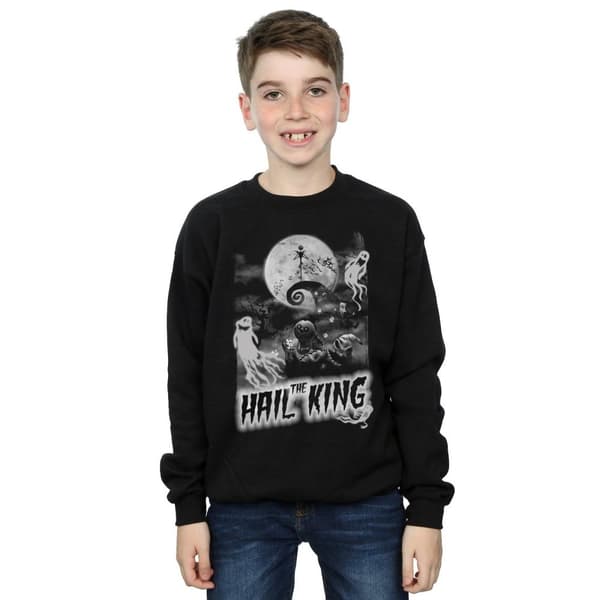 Disney Pojkar Nightmare Before Christmas - Hail The King - Sweatshirt