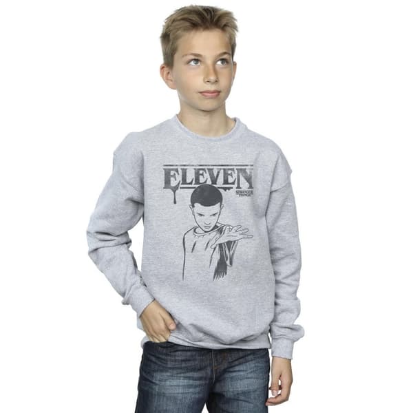 Netflix Stranger Things Dark Eleven-tröja för pojkar