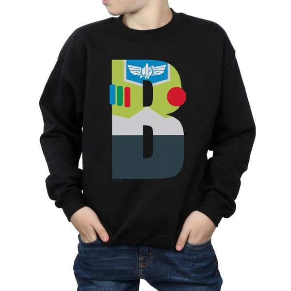 Disney Sweatshirt med alfabetet B för Buzz Lightyear för pojkar