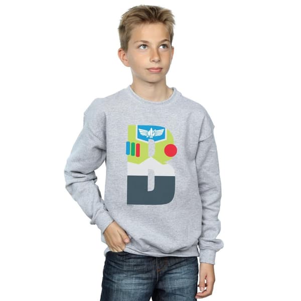 Disney Sweatshirt med alfabetet B för Buzz Lightyear för pojkar