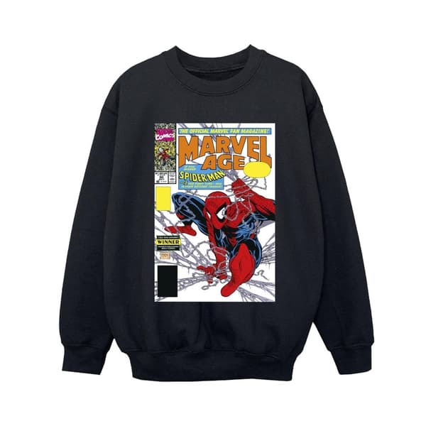 Marvel Pojkar Spider-Man Marvel Age Comic Cover Sweatshirt