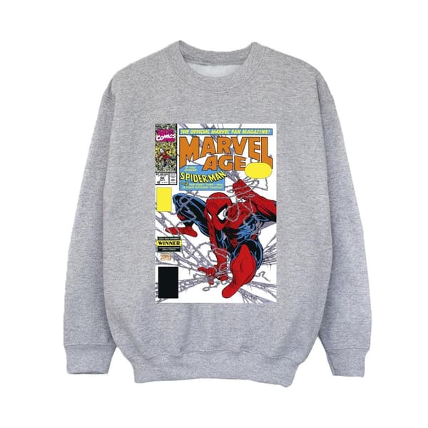 Marvel Pojkar Spider-Man Marvel Age Comic Cover Sweatshirt