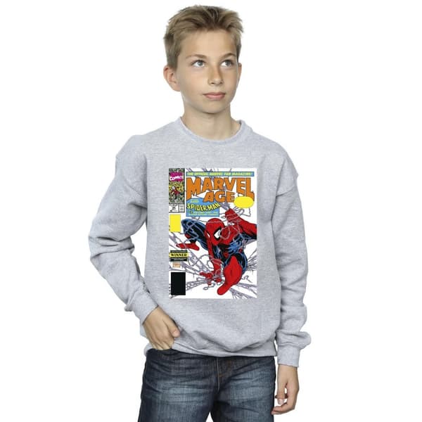 Marvel Pojkar Spider-Man Marvel Age Comic Cover Sweatshirt