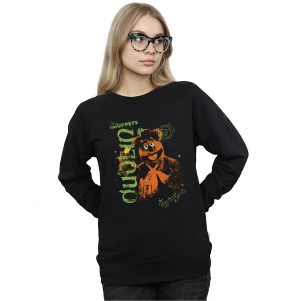 Disney Womens/Ladies The Muppets Fozzie Bear In Dublin Sweatshirt