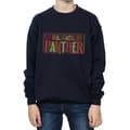 Miniatyrbild 3 av 5: Marvel Black Panther Tribal Logo - Sweatshirt för pojkar