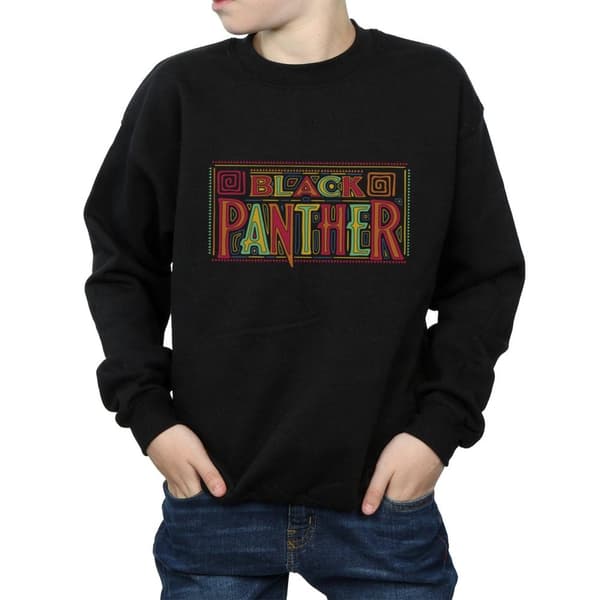Marvel Black Panther Tribal Logo - Sweatshirt för pojkar