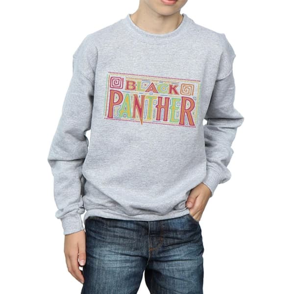 Marvel Black Panther Tribal Logo - Sweatshirt för pojkar
