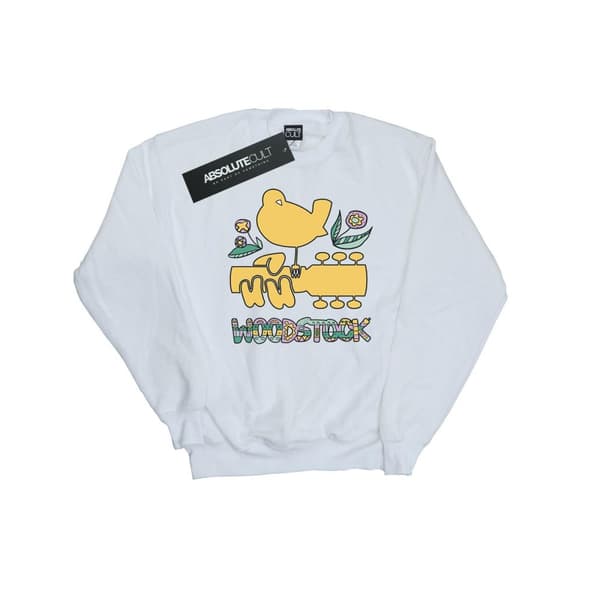 Woodstock Sweatshirt med aztekmönster och fågelmotiv - dam/dam
