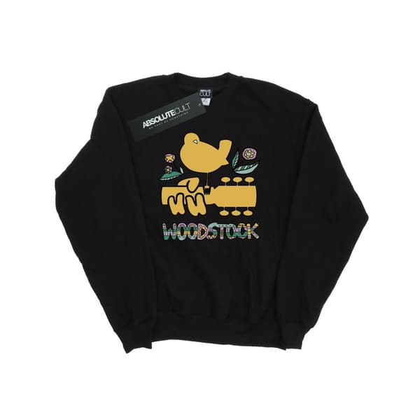 Woodstock Sweatshirt med aztekmönster och fågelmotiv - dam/dam