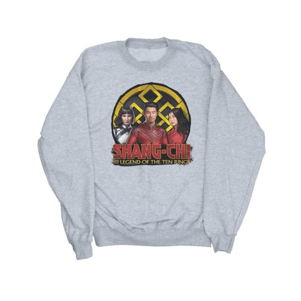 Marvel Sweatshirt med grupplogotyp och emblem - Shang-Chi And The Legend Of The Ten Rings, dam/dam