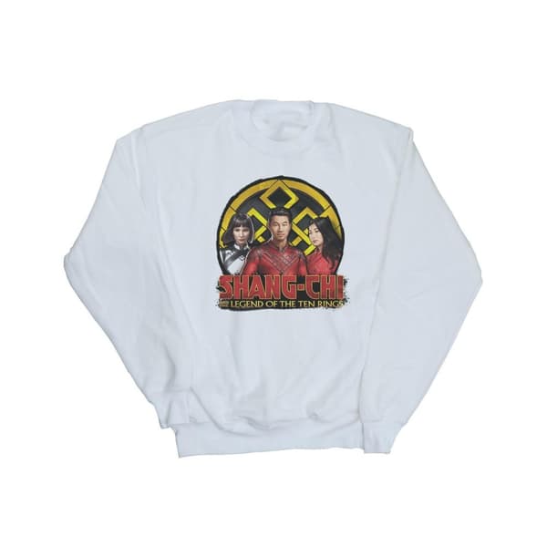 Marvel Womens/Ladies Shang-Chi And The Legend Of The Ten Rings Group Logo Emblem Sweatshirt