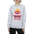 Miniatyrbild 3 av 5: Disney Dam/Tjej Inside Out Anger The Boss Sweatshirt