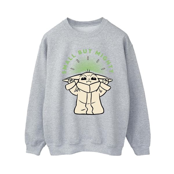Star Wars Womens/Ladies The Mandalorian Small But Mighty Grogu Sweatshirt