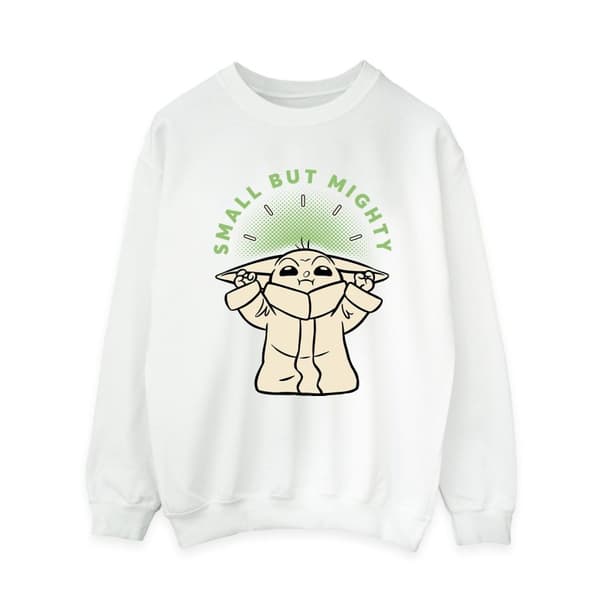 Star Wars Womens/Ladies The Mandalorian Small But Mighty Grogu Sweatshirt