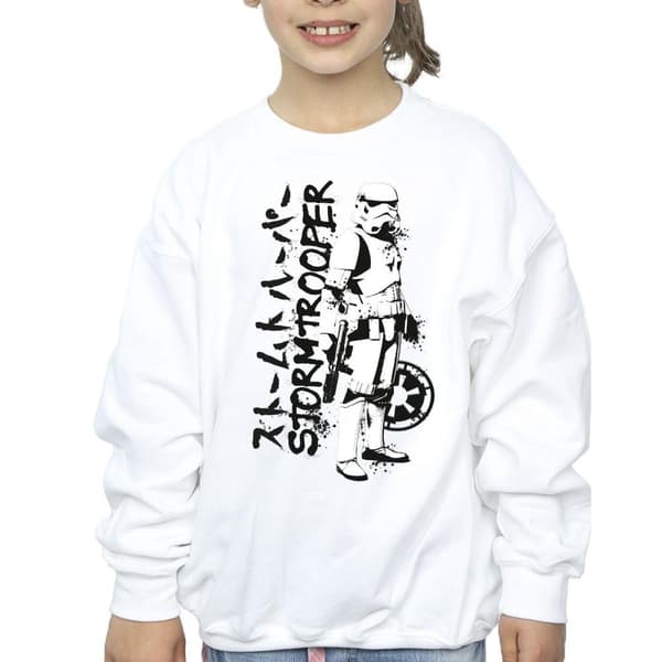 Star Wars Girls Japanese Stormtrooper Sweatshirt