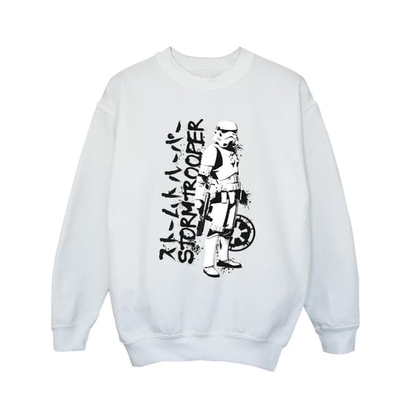 Star Wars Girls Japanese Stormtrooper Sweatshirt